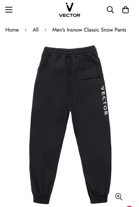 Pantaloni schi sau snowboard unisex Vector