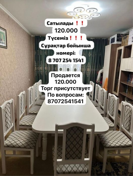 Стол и 12 стульчиков