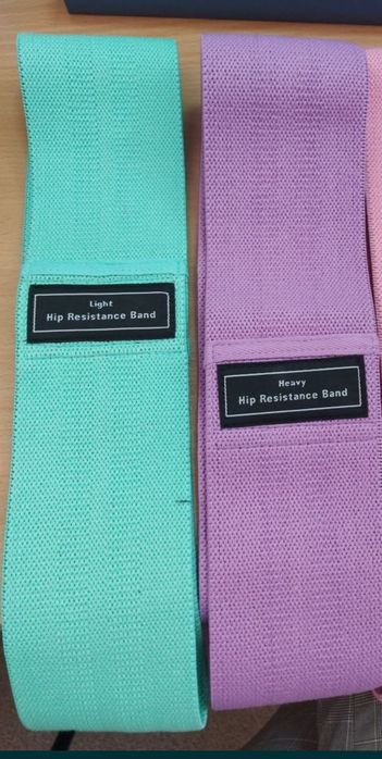 Продам  2 тканевые резинки для фитнеса