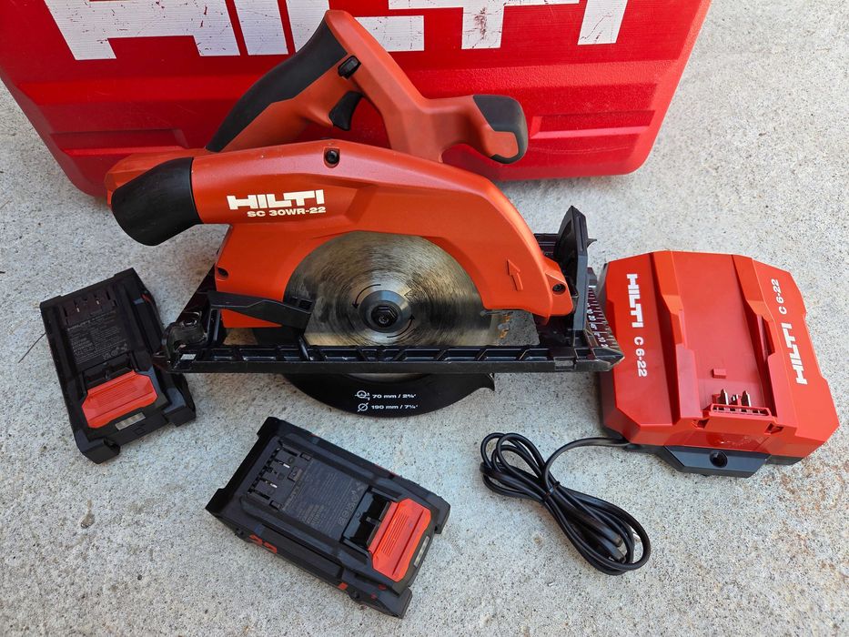 HILTI SC 30WR-22 Циркуляр с батерии NURON ПЕРФЕКТЕН!