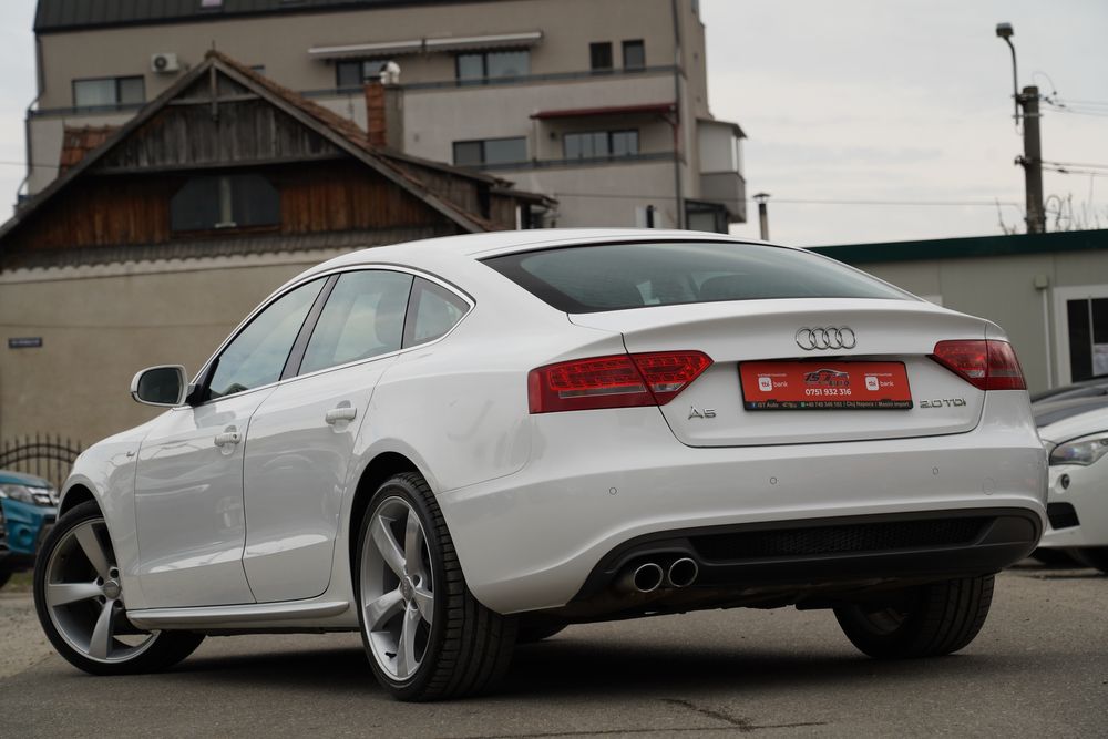 Audi A5 3xS-Line 2011 2.0Diesel 170cp / 12Luni Garantie Motor Cutie / Revizie Ulei Filtre / Transport la domiciliu gratuit / RAR EFECTUAT