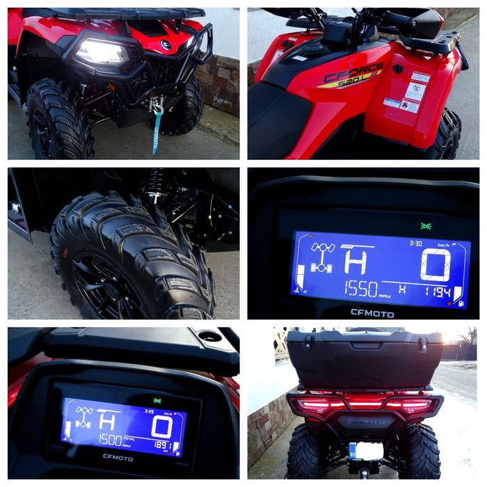 ATV CF MOTO ‼️520 L X5‼️EPS servo‼️4×4 ‼️EURO 5