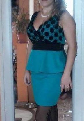 Oferta!Rochiță cu peplum