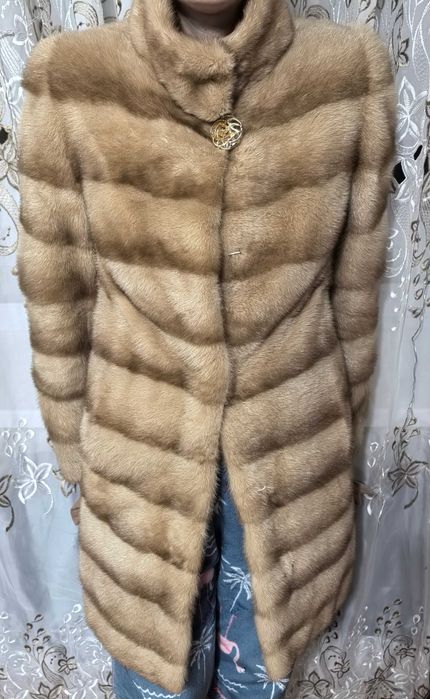 Шуба норковая, б/у