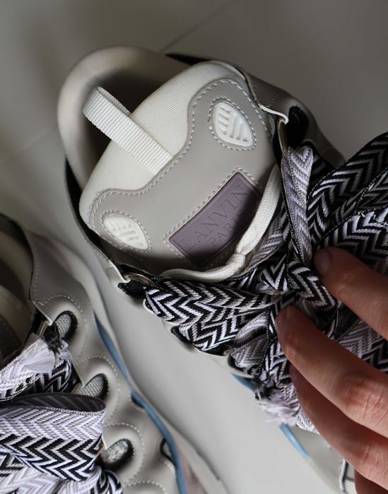 Мъжки кожени кецове Lanvin