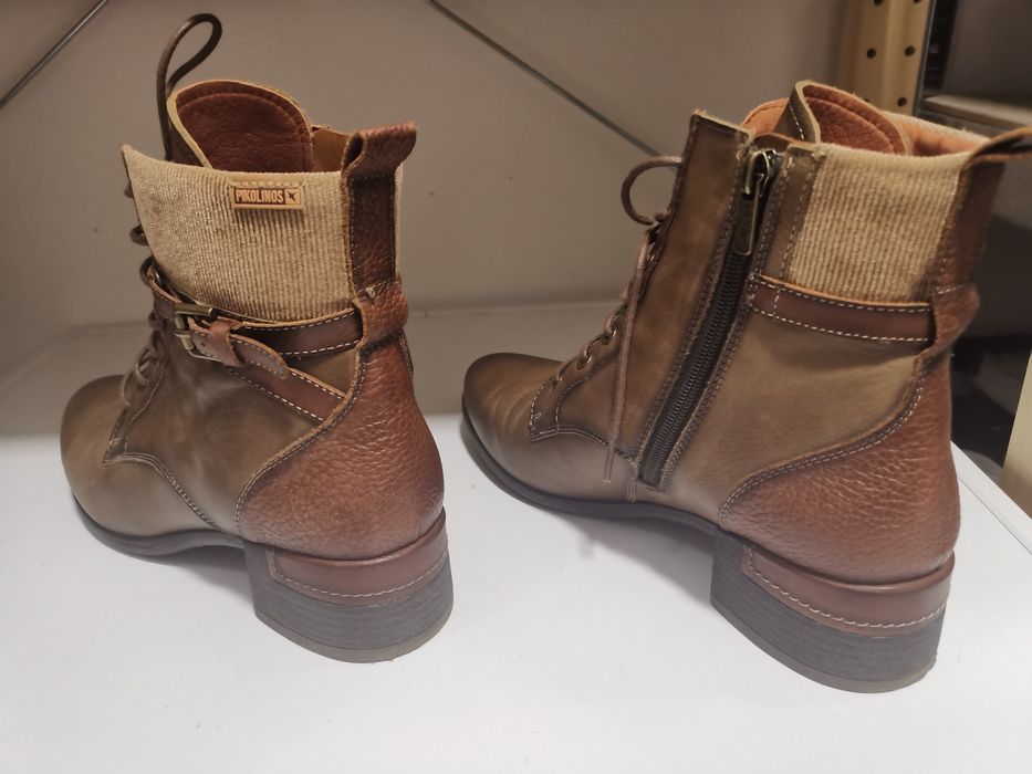 Дамски боти от естествена кожа