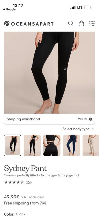 Colanti fitness Oceans Apart