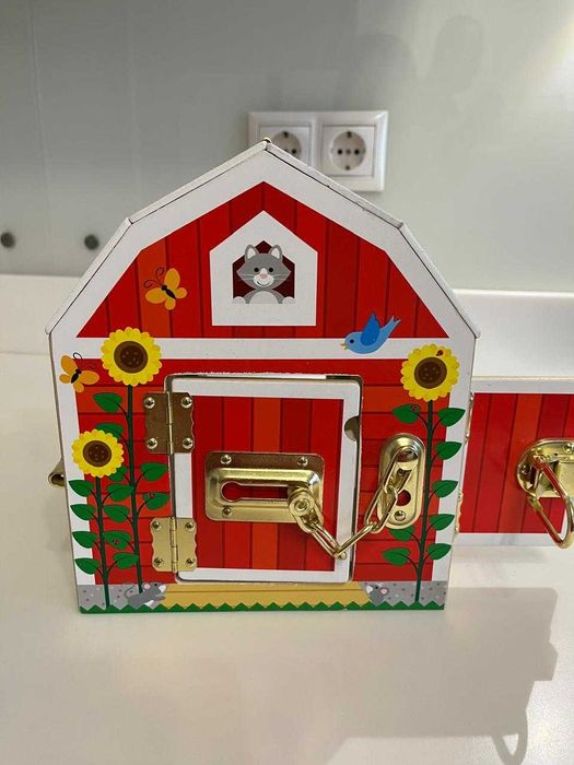 Игровой набор «Хлев» 4 животных, Melissa&Doug