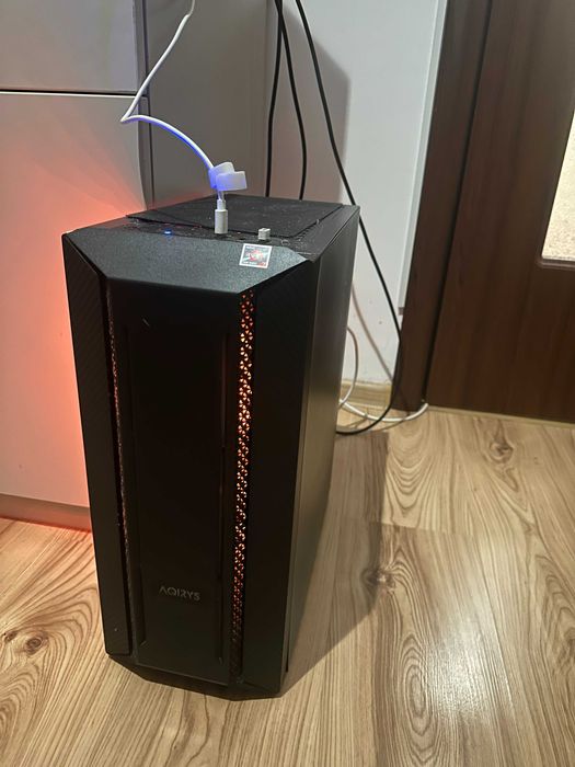 PC Gaming / Office Ryzen 7 5700G + GTX 1050 + 2 Monitoare 75Hz