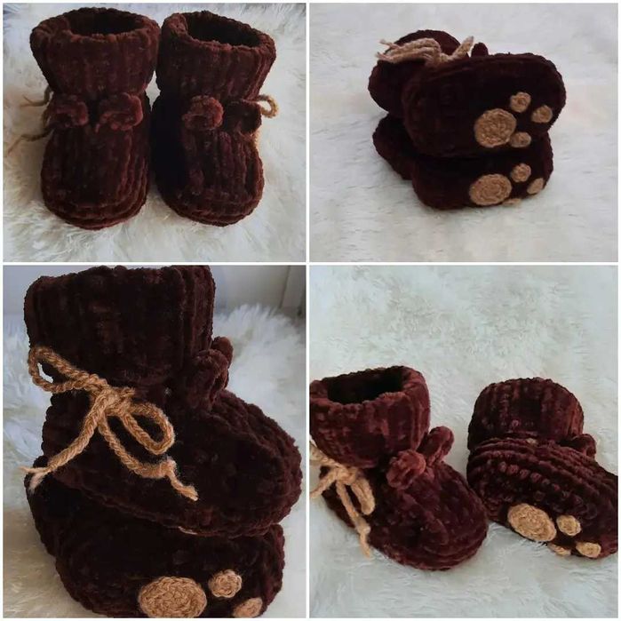 носки вязаные тёплые .