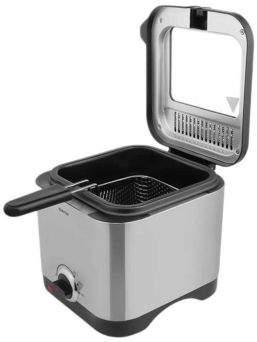 Фритюрница Centek CT-1430, 1,5л, 3 режима, мощность 900Вт