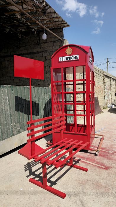 Telephone dekor budka  sotiladi