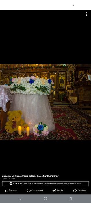 Aranjamente florale/Arcade baloane/Foto/Video pentru evenimentul tau !
