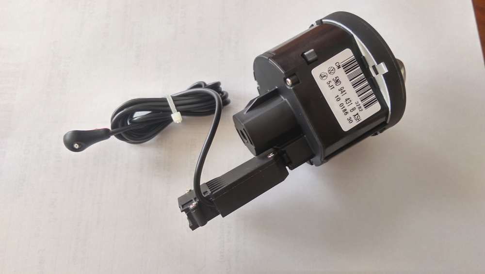 Bloc lumini / comutator faruri ornament crom + senzor lumina VW