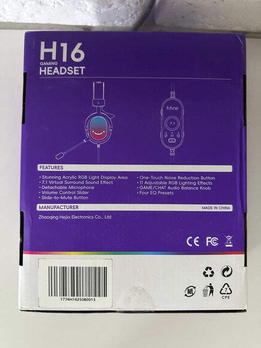 Наушники Fifine H16 черный