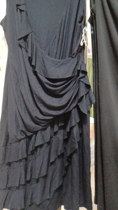 Черни уникални дамски рокли размер M,L-XL