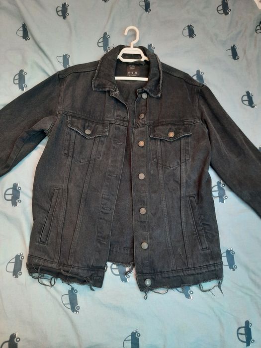 Geaca blugi femei bershka marime M