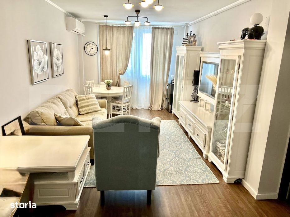 Penthouse cu scara interioara, 85 mp utili, 3 camere, 2 Terase, zona C