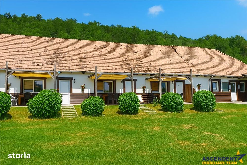 Transilvania Camping, domeniu de 14.400mp,Sanmarghita de Mures:2cladir