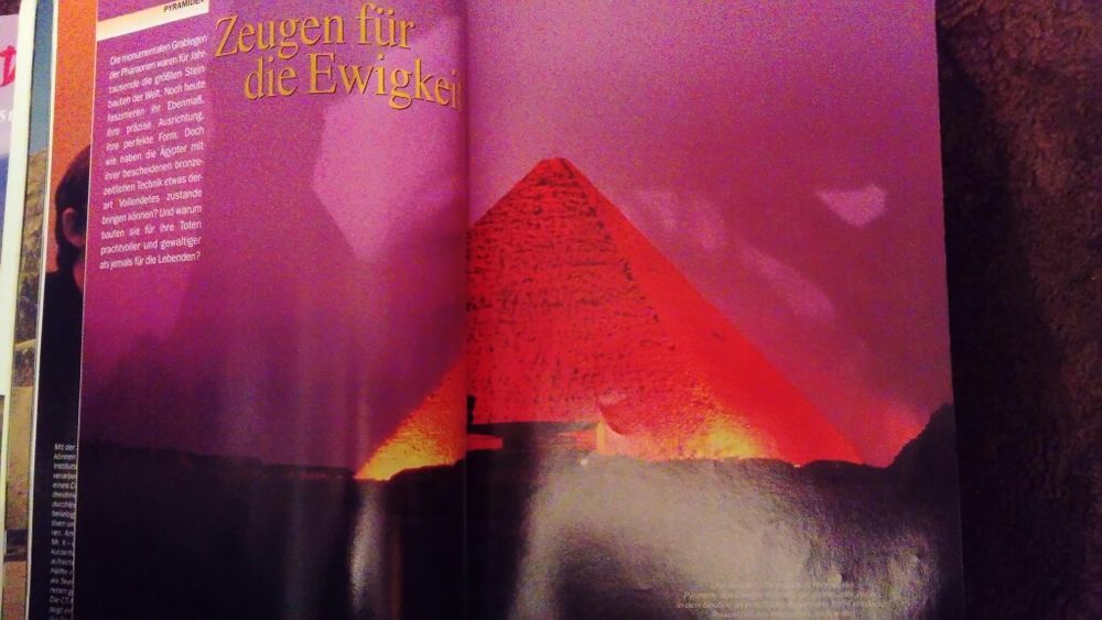 GEOEPOCHE старо издание за Пирамидите