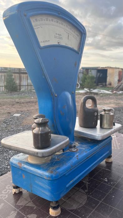 Весы СССР, есть гири