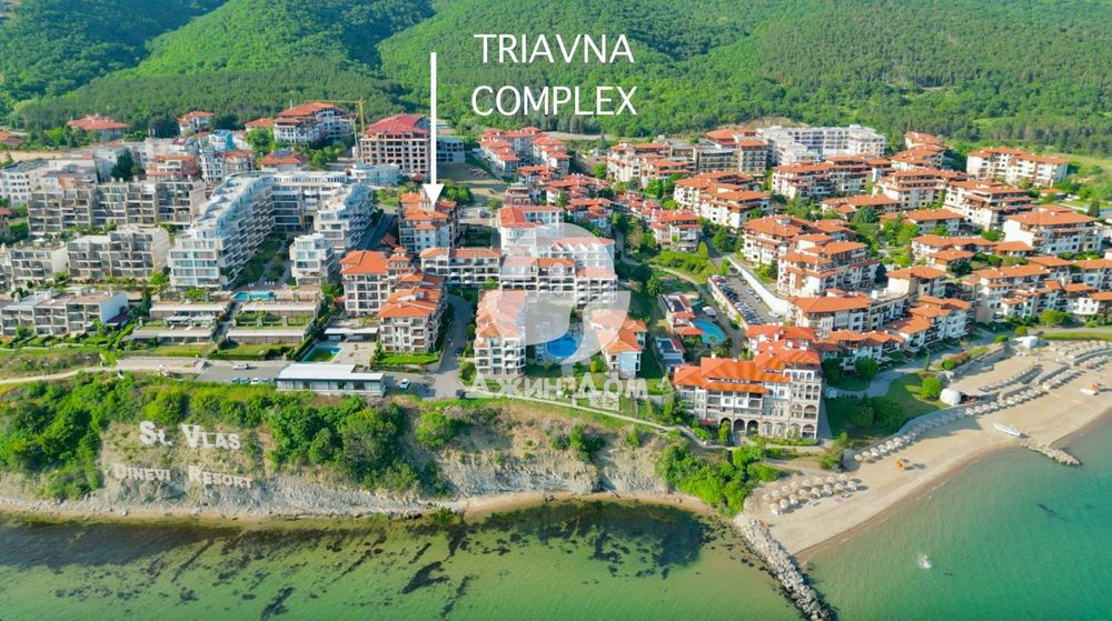 Тристаен апартамент в к-с „Трявна Бийч“, гр. Свети Влас