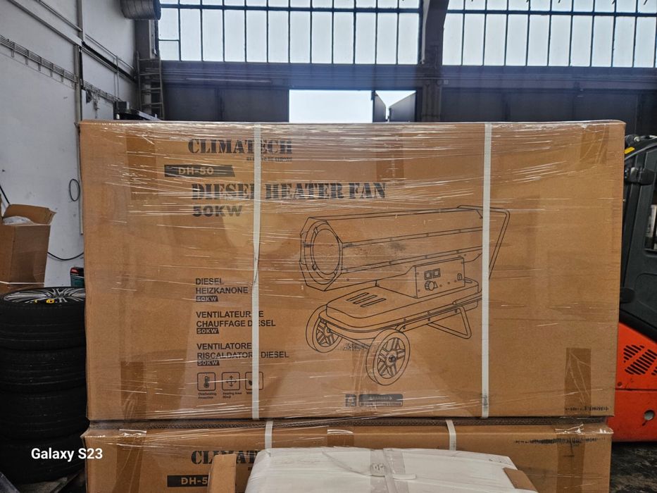 Tun de caldura diesel 50kw