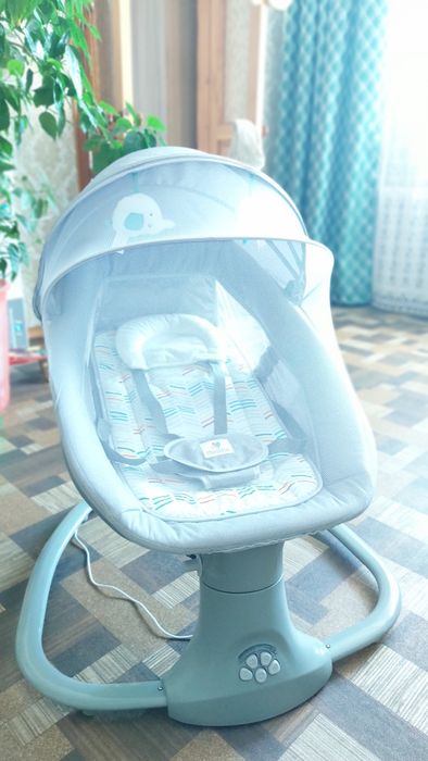 Продам электрокачели, шезлонг