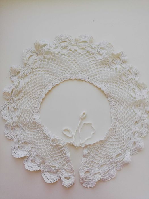 Воротничок вязаный