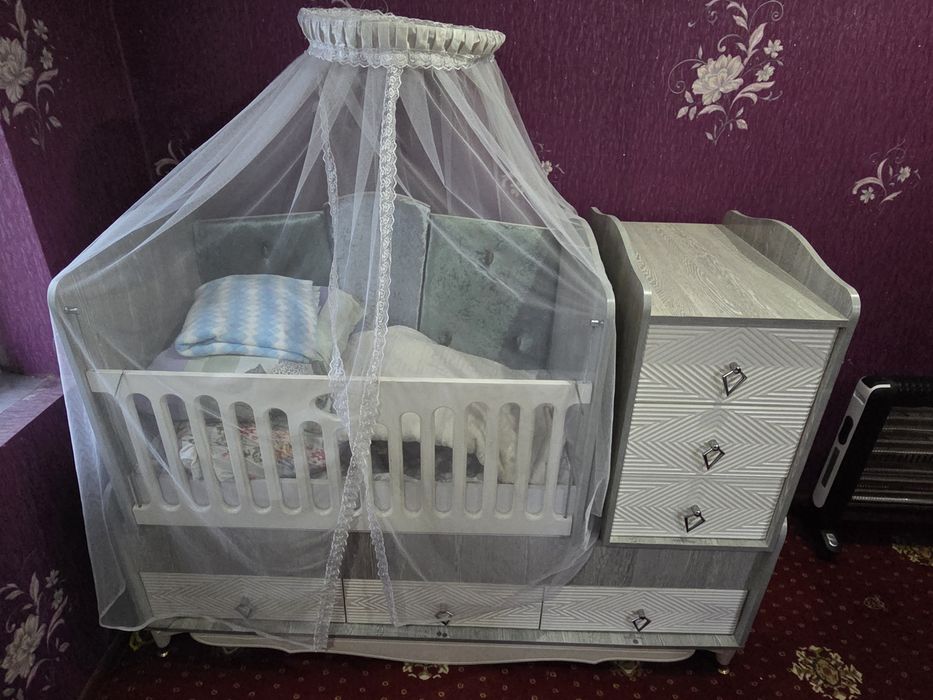 Детский манеж 3в1.