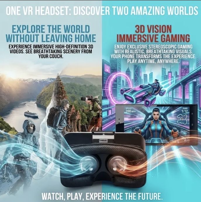 VR Очила за Телефон VR SHINECON