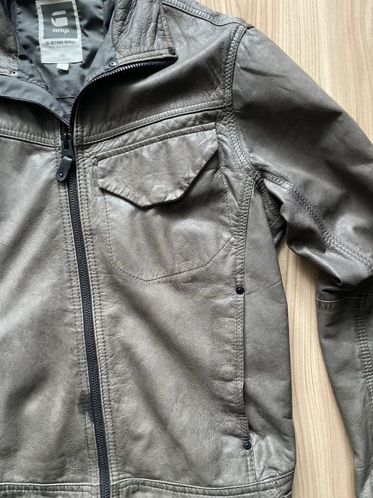 G-Star Raw JFS Leather jkt / мъжко кожено(естествена) яке 50L
