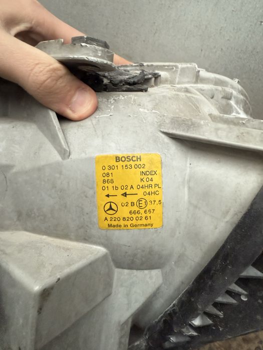 Фары на 220 дорест не линзованные