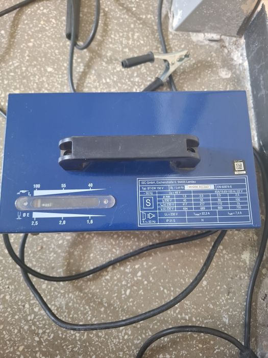 Vând aparat de sudură Einhell BT-EW 150 V – 140A