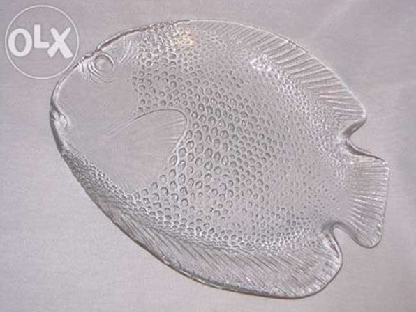 Блюдо-салатник в виде рыбки, набор.