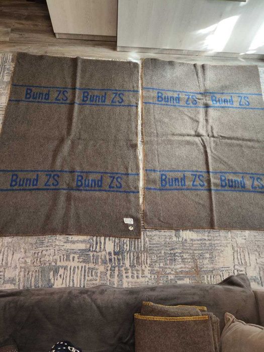 Пледы (200х130) и (100х150) натуральная шерсть (Германия)