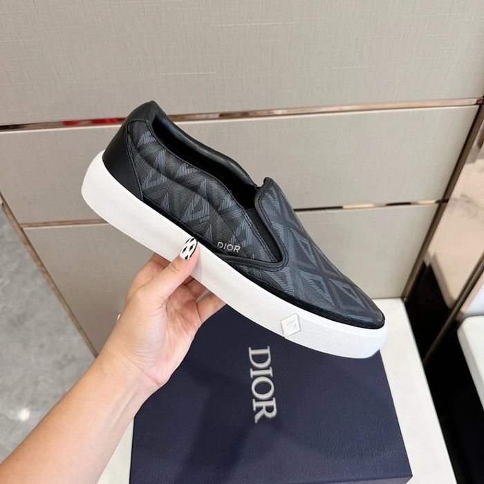 CD Slip-On Oblique Black