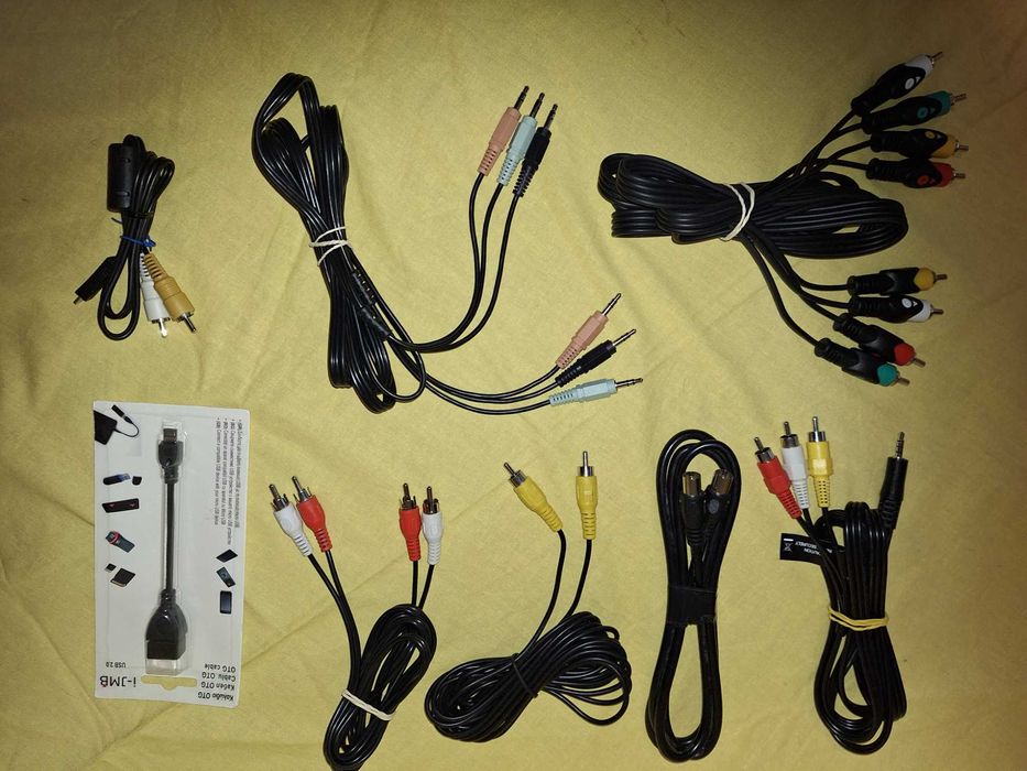 Cabluri audio - video RCA, diferite modele