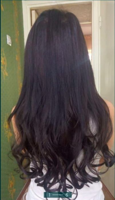 Термо накладные волосы