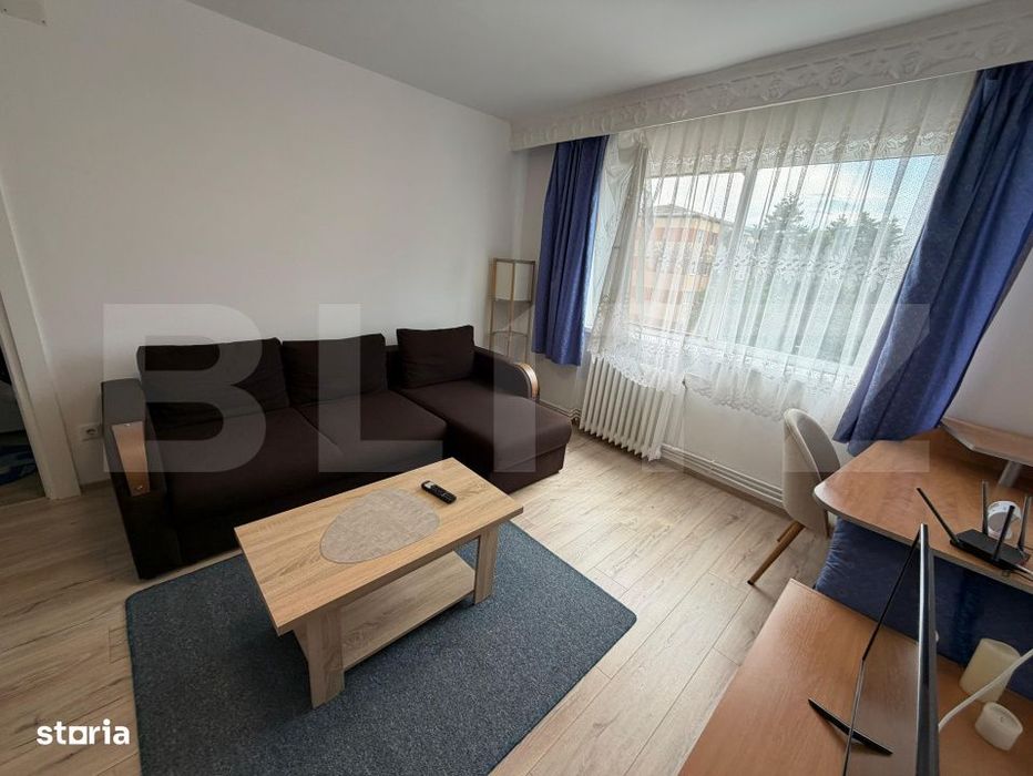 Apartament cu 2 camere, 55 mp utili, zona Cetate