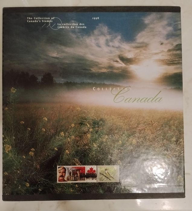 Albume timbre Colecția Canada 1995, 1997 și 1998