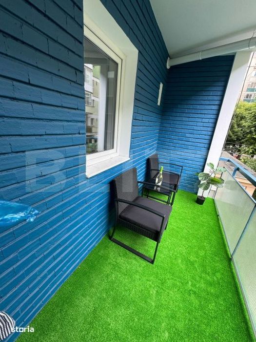 Apartament cu 2 camere, de inchiriat, decomandat, ultracentral, etajul