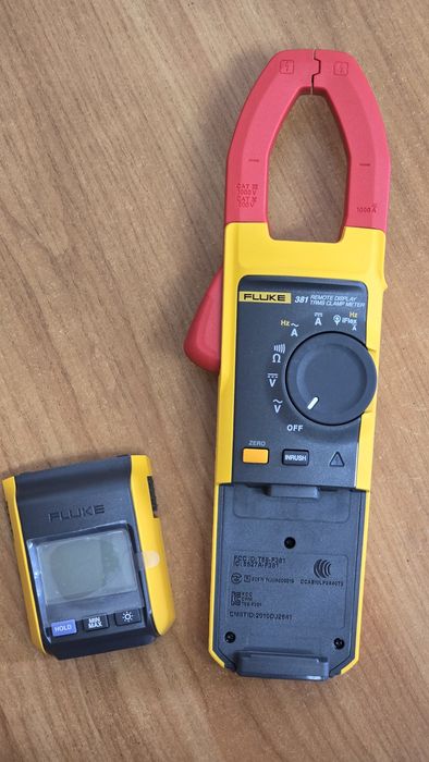 Fluke 381 токоизмерительные клещи