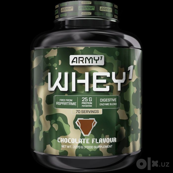 Army Whey 2.27 kg — Original, sifatli whey protein