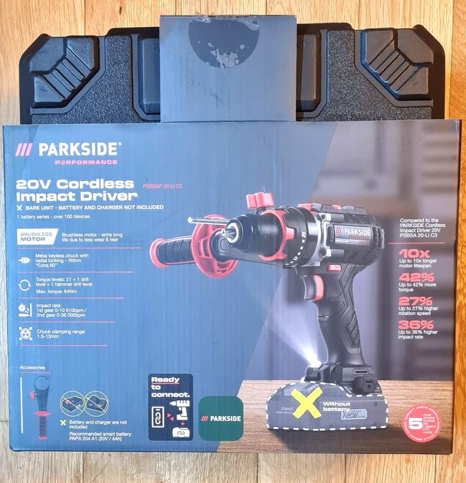 Парксайд Гайковерт 400Nm,  Ъглов гайковерт 110 лв