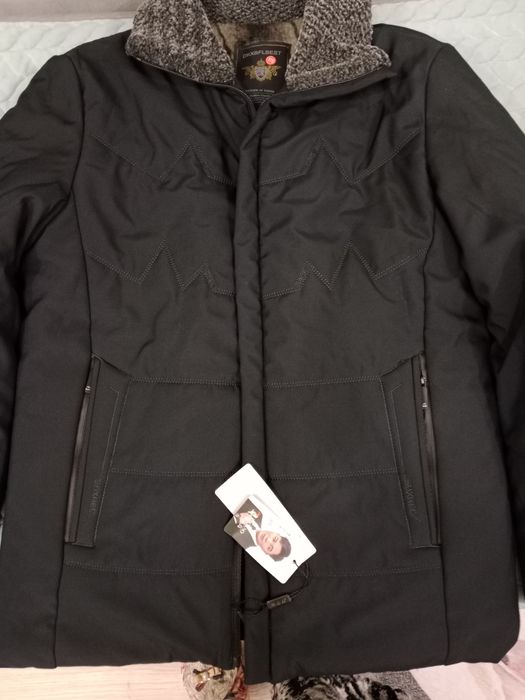 Подростковая теплая куртка