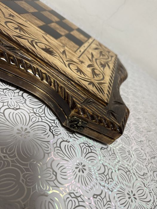 Нарды-шахматы ручной работы