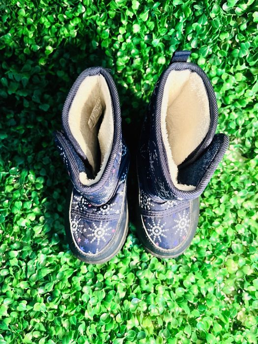 Ghete /cizme zapada impermeabile imblanite  copii, marime 25