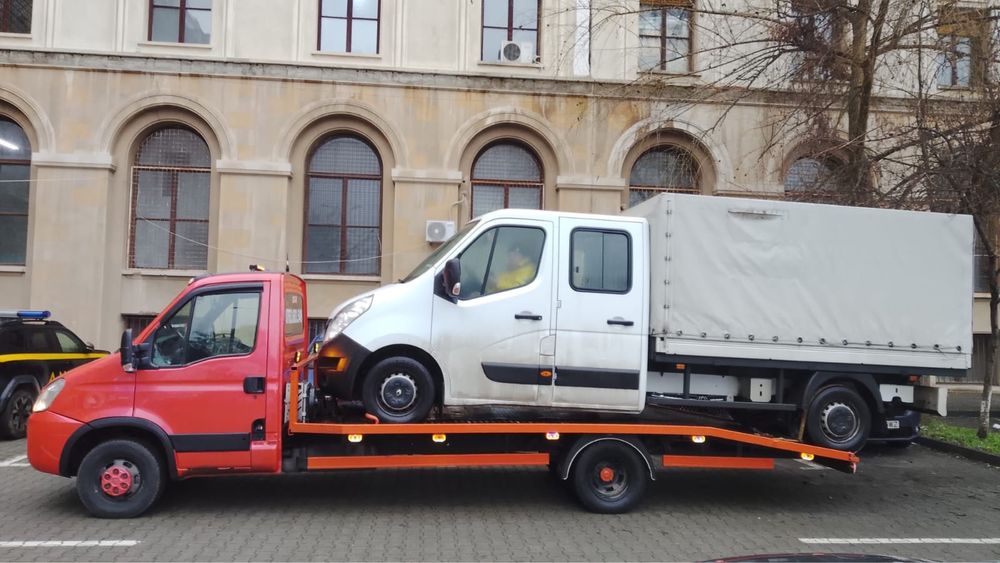 Tractari auto moto dube utilaje A0 A1 A2 A3 Rampa Platforma Asistenta