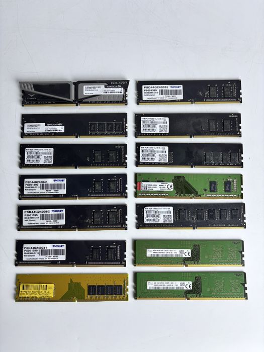 Оперативная память DDR 4 на 4гб планки для компьютера и ноутбуков